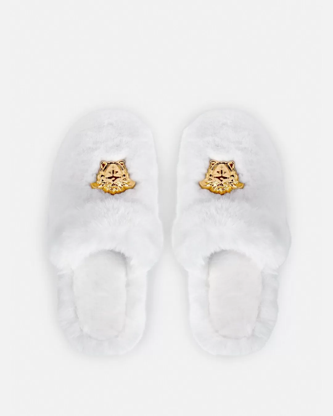 Palazzo Faux-Fur Slippers*Versace Flash Sale