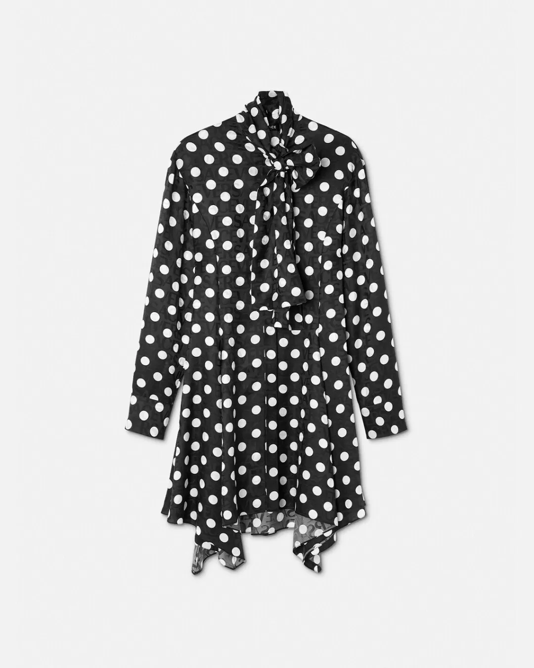 Polka Dot Shirt Dress*Versace Flash Sale