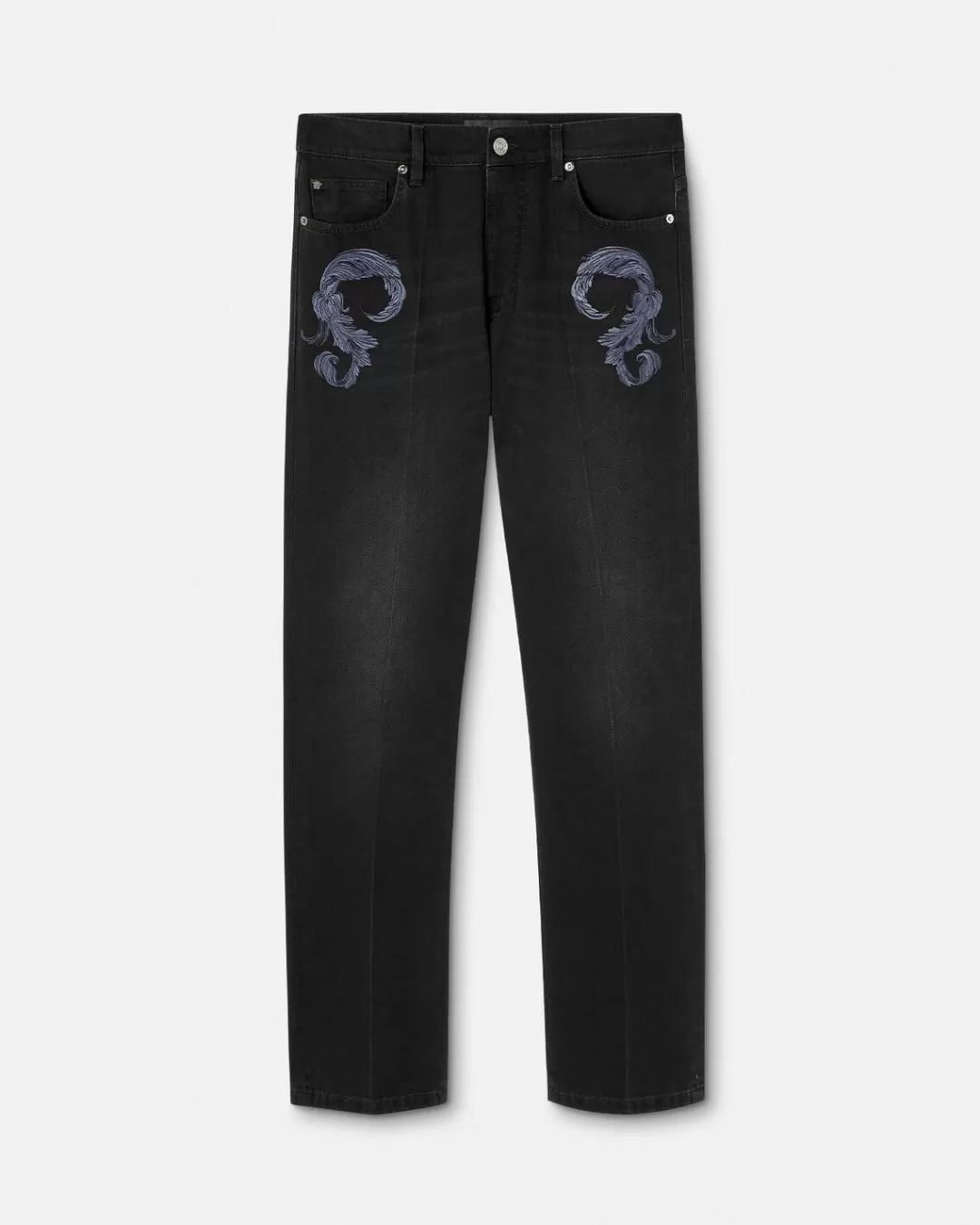 Regular Fit Barocco Jeans*Versace Fashion