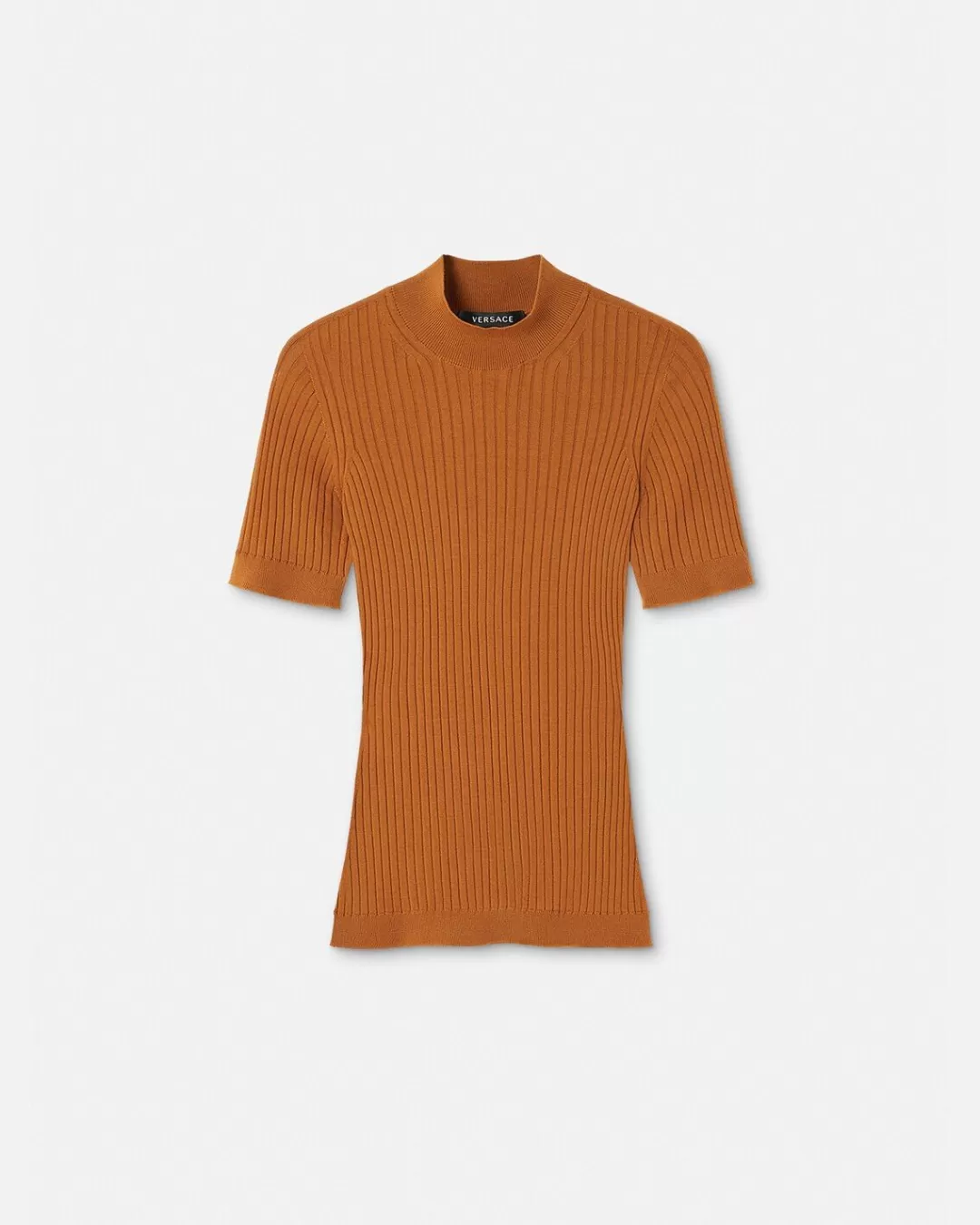 Ribbed Knit T-Shirt*Versace Sale