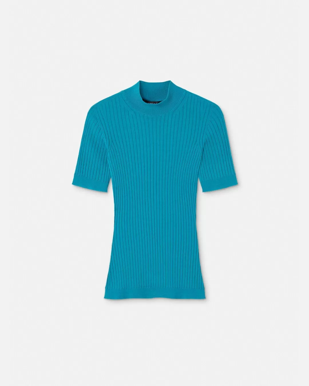 Ribbed Knit T-Shirt*Versace Discount