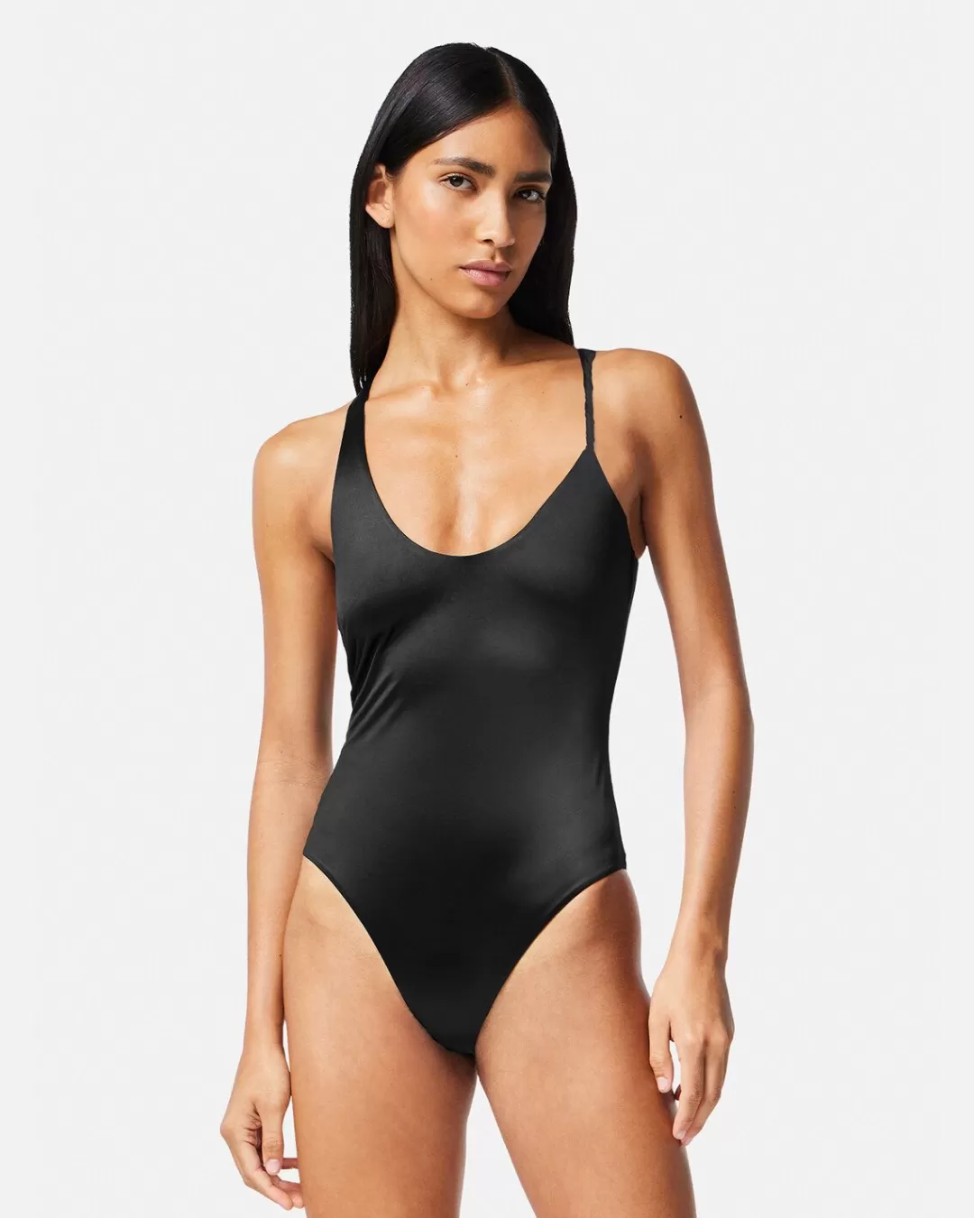 Rolled One-Piece Swimsuit*Versace Shop