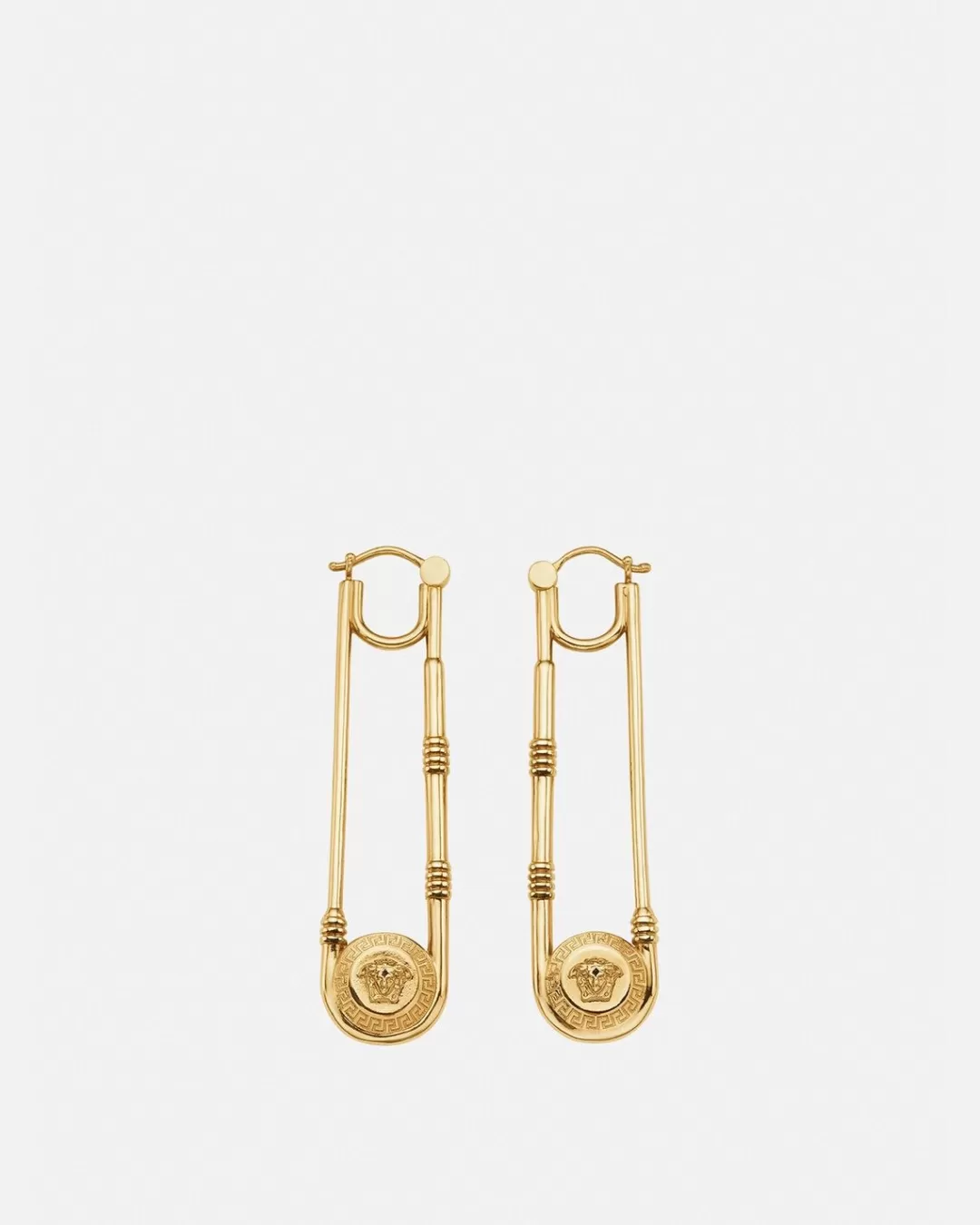 Safety Pin Earrings*Versace Fashion