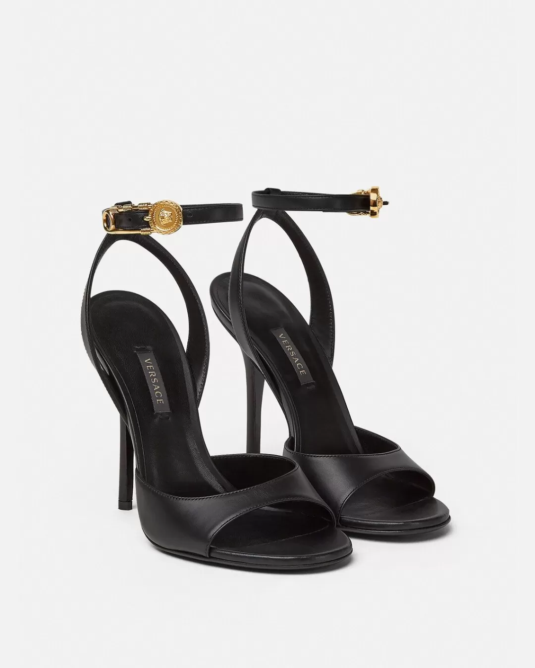 Safety Pin High Heel Sandals*Versace Clearance