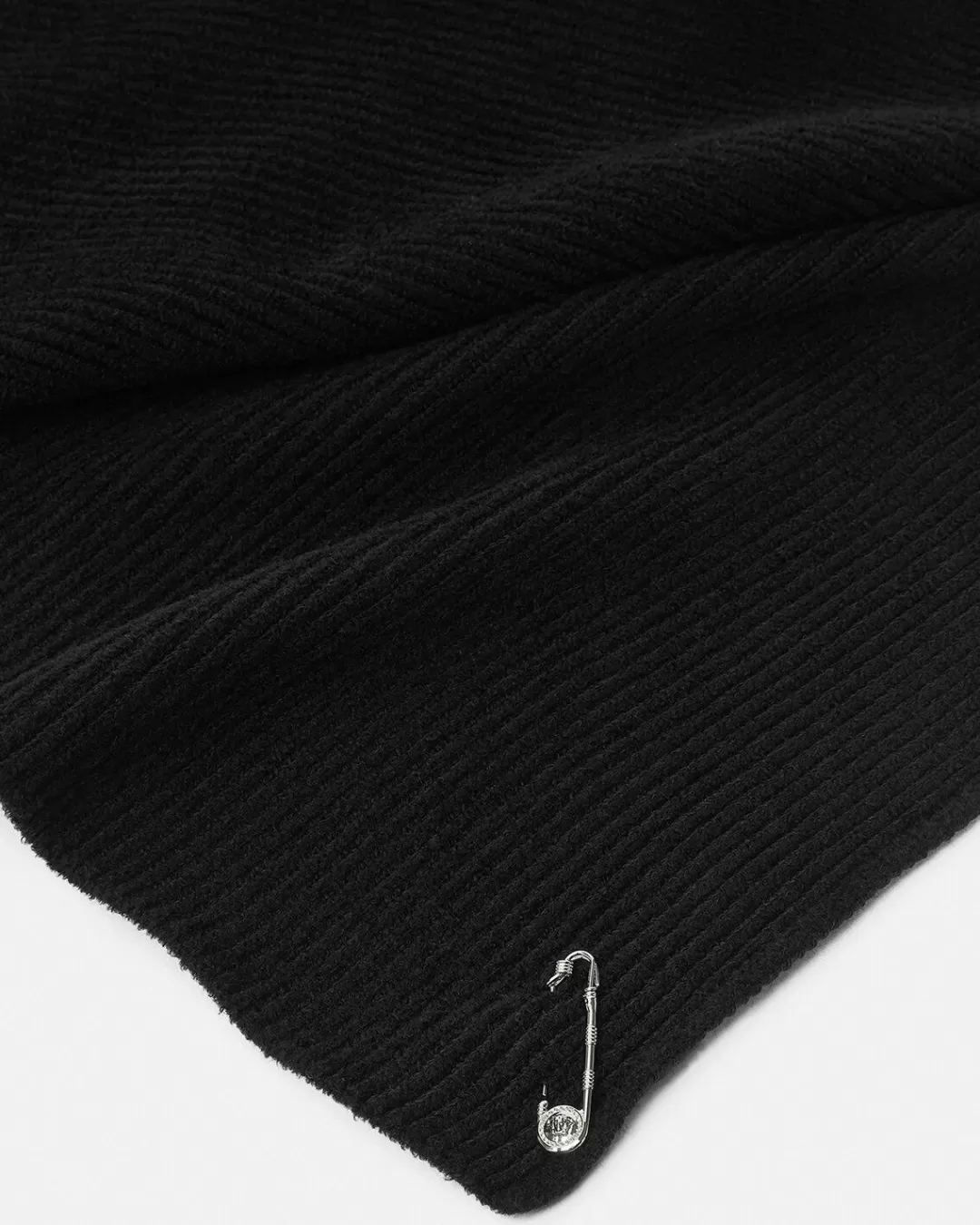 Safety Pin Knit Scarf*Versace Cheap