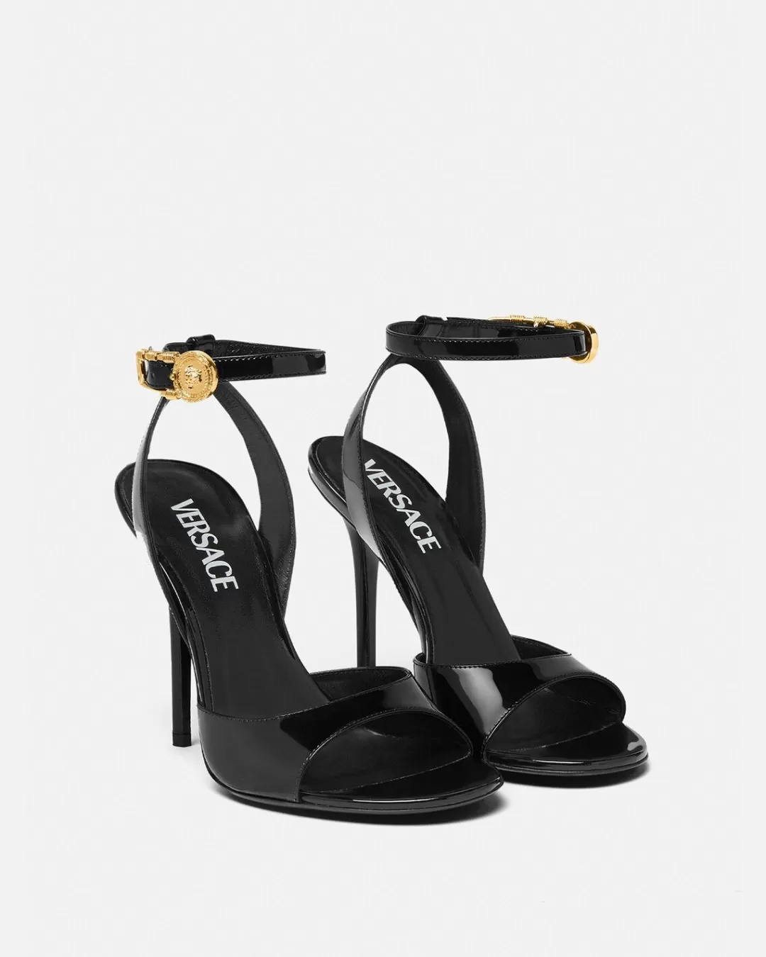 Safety Pin Patent Sandals*Versace Best