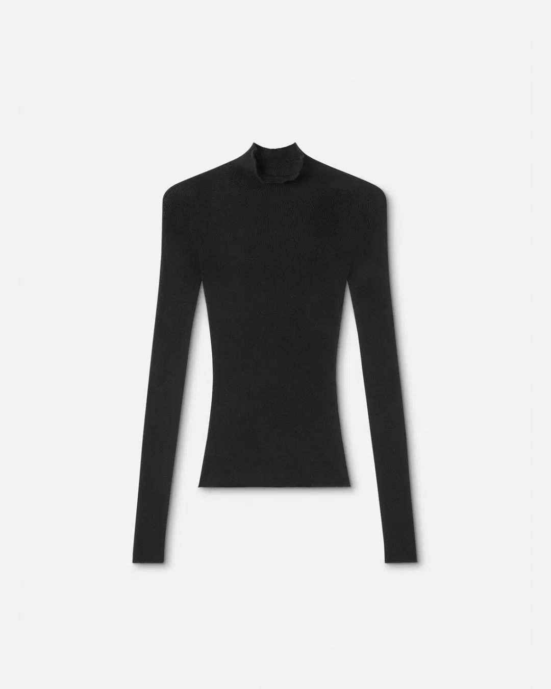 Seamless Knit Turtleneck Jumper*Versace Store