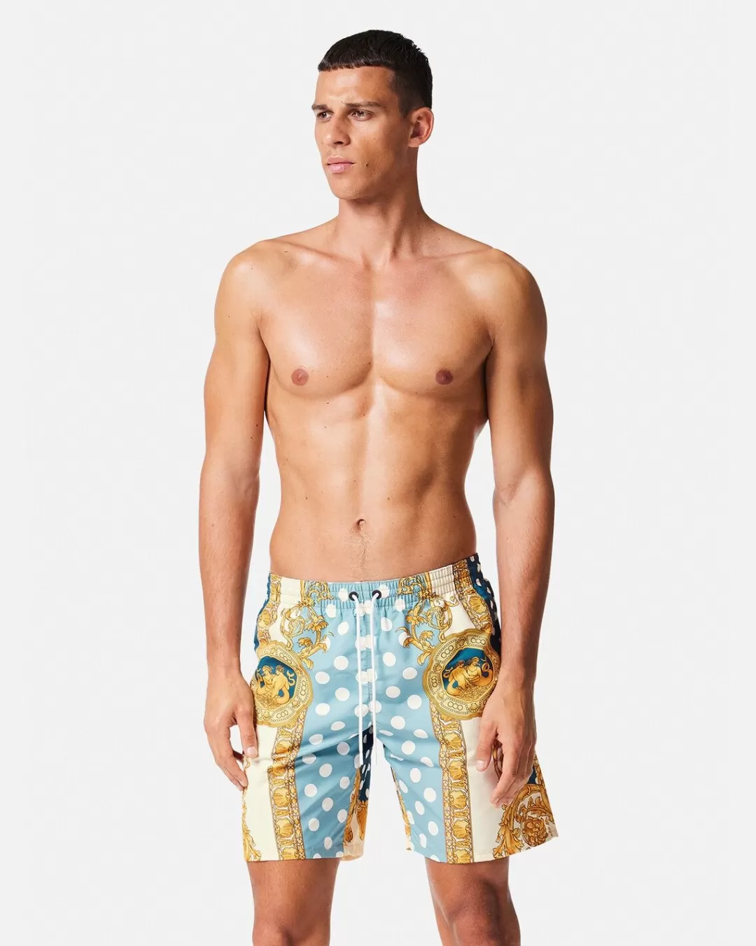 Seashell Baroque Boardshorts*Versace New