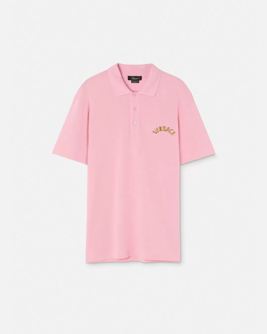 Seashell Baroque Logo Polo Shirt*Versace New