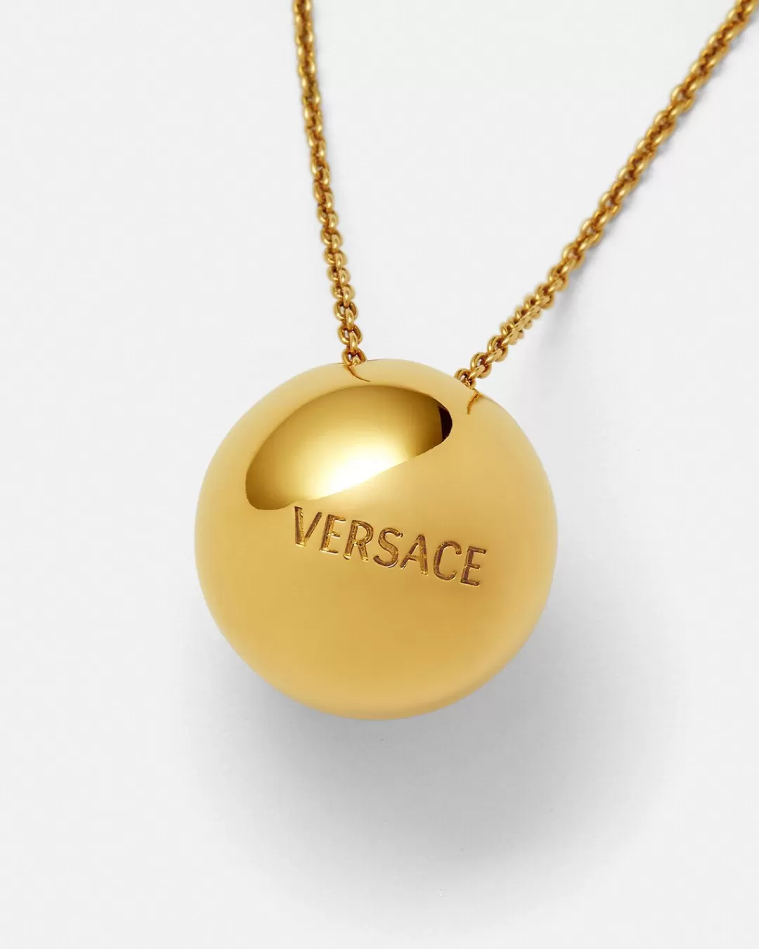 Sphere Medusa Necklace*Versace Discount