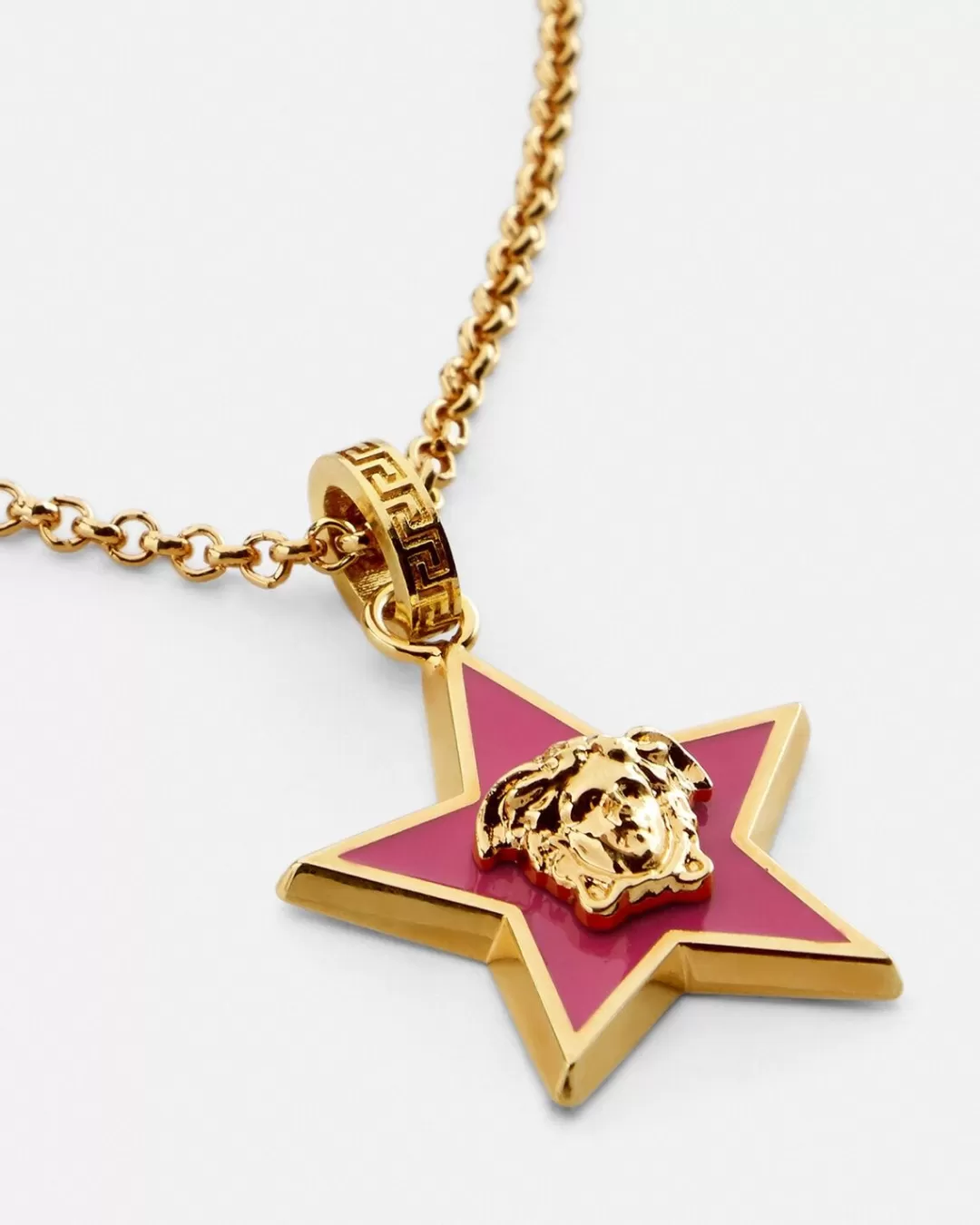 Star Medusa Kids Necklace*Versace Cheap