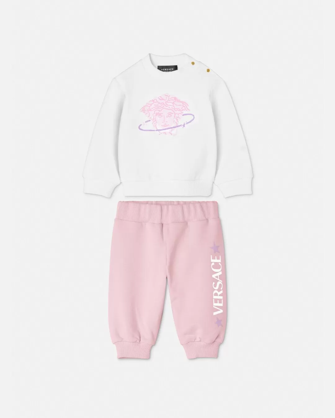 Stars Baby Sweat Set*Versace Store