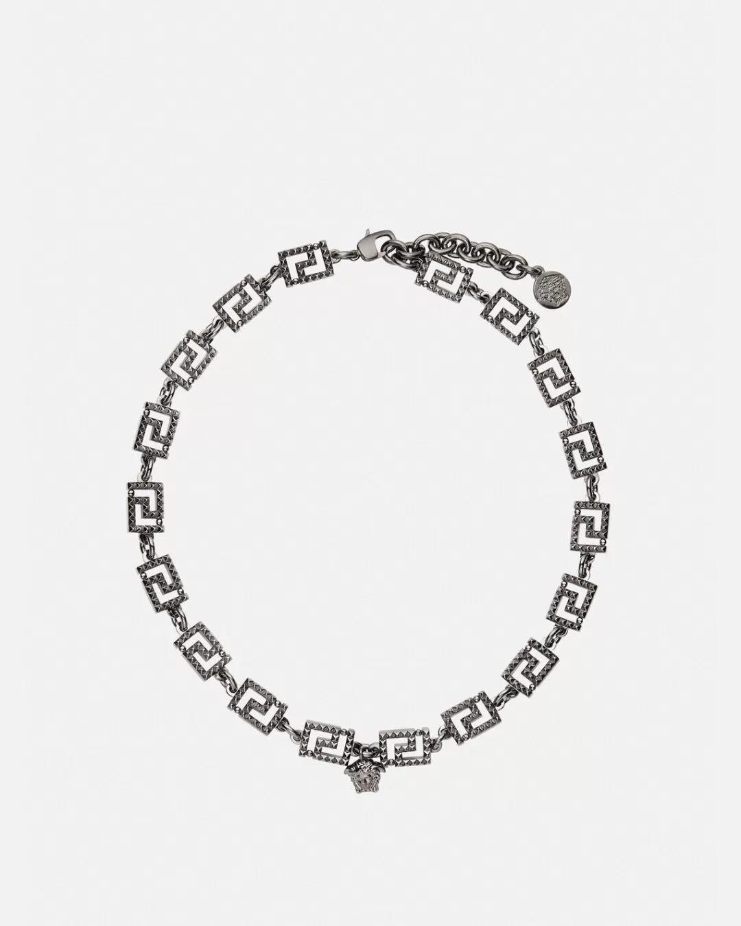 Studded Greca Necklace*Versace Cheap