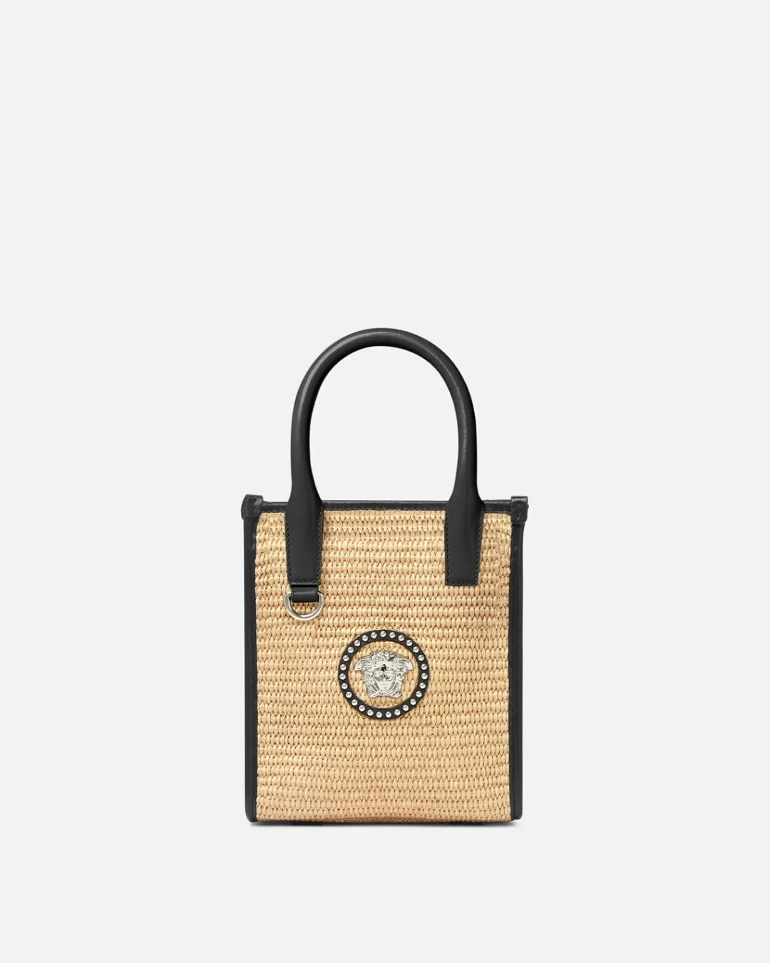 Studded La Medusa Mini Tote Bag*Versace Outlet