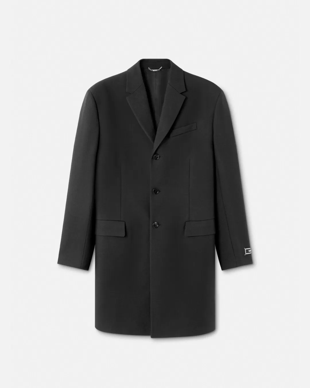 Tailored Single-Breasted Coat*Versace Cheap