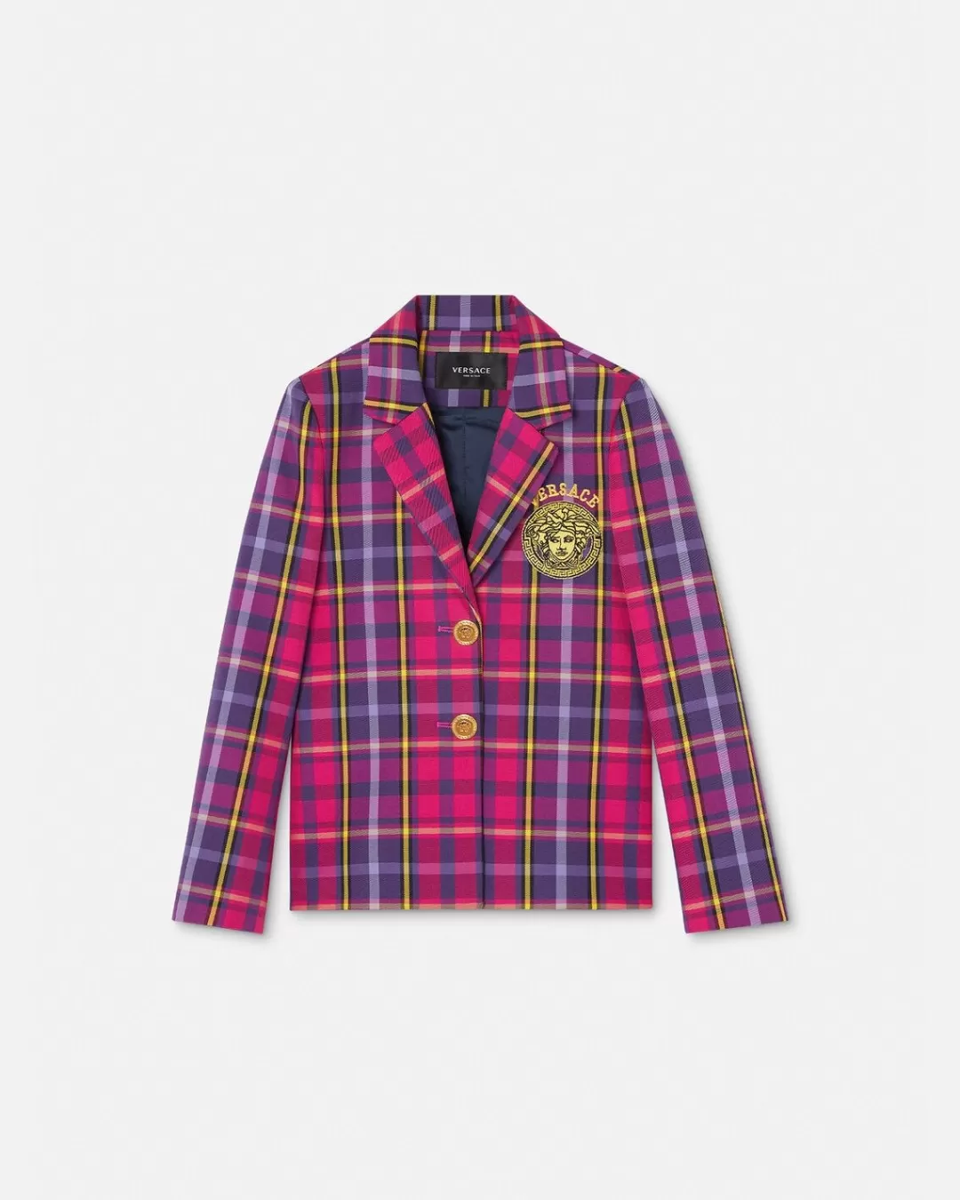 Tartan Kids Medusa Blazer*Versace Best