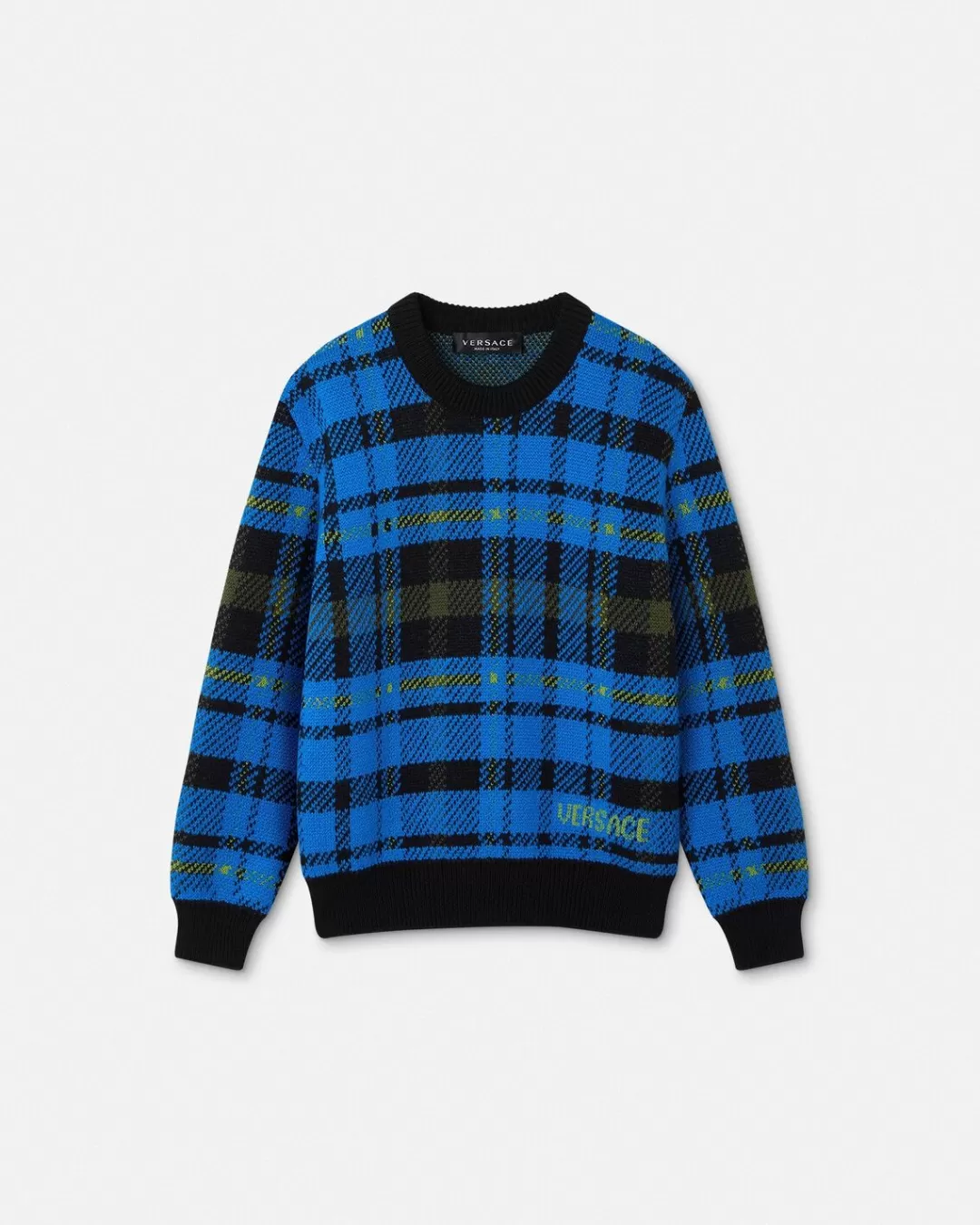 Tartan Kids Sweater*Versace Fashion