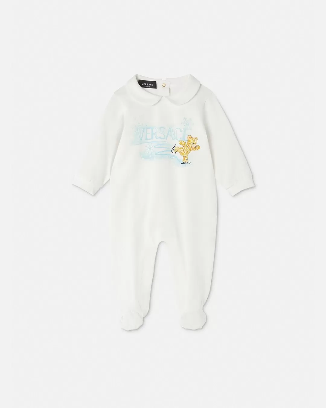 Teddy On Ice Baby Sleepsuit*Versace Store