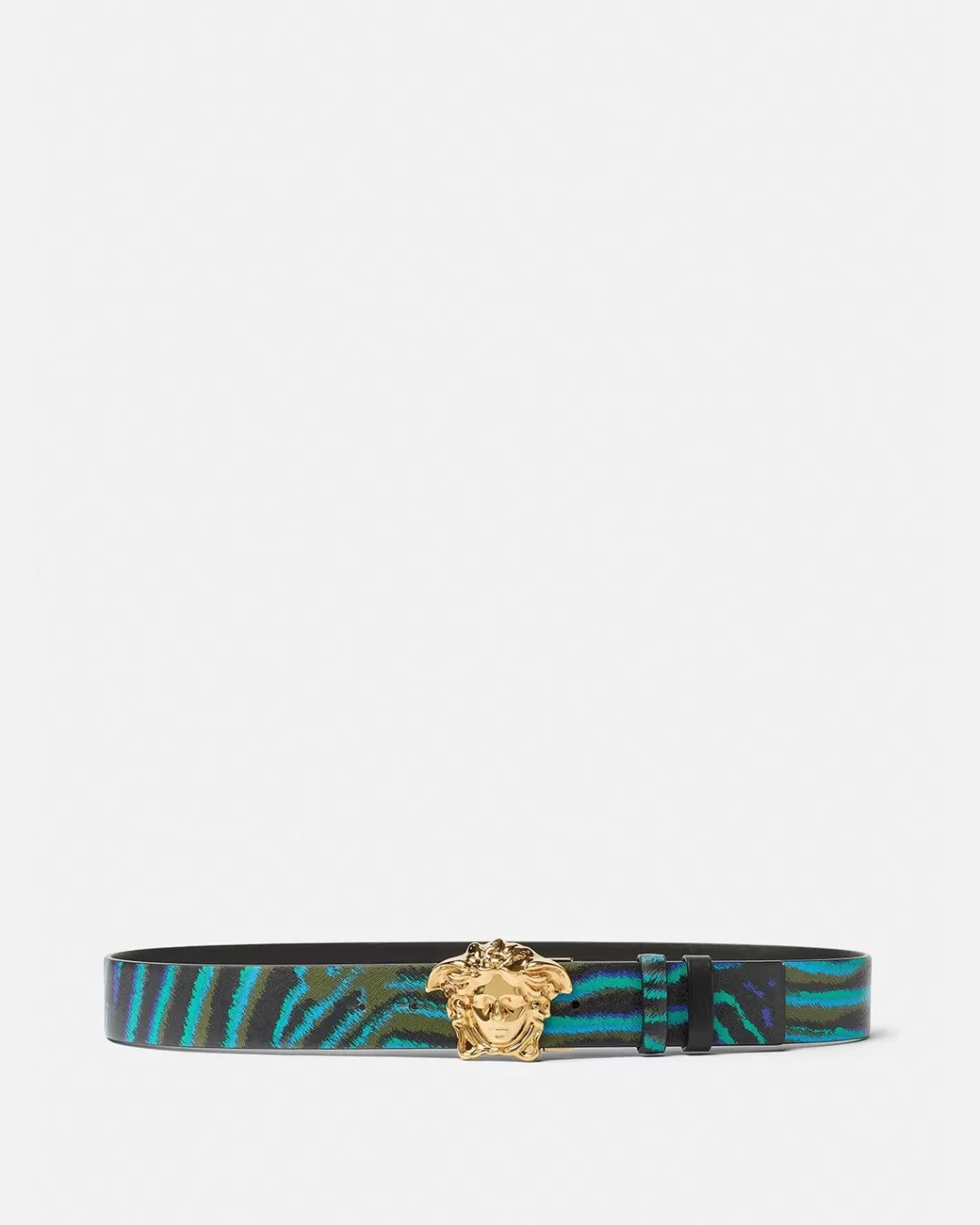 Tiger La Medusa Leather Belt*Versace Hot