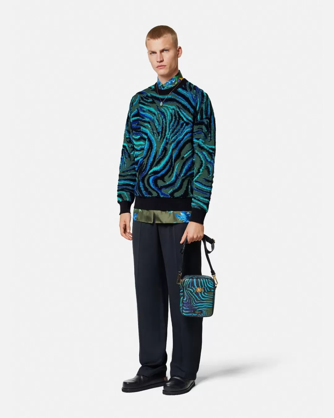 Tiger Towel Jumper*Versace Shop