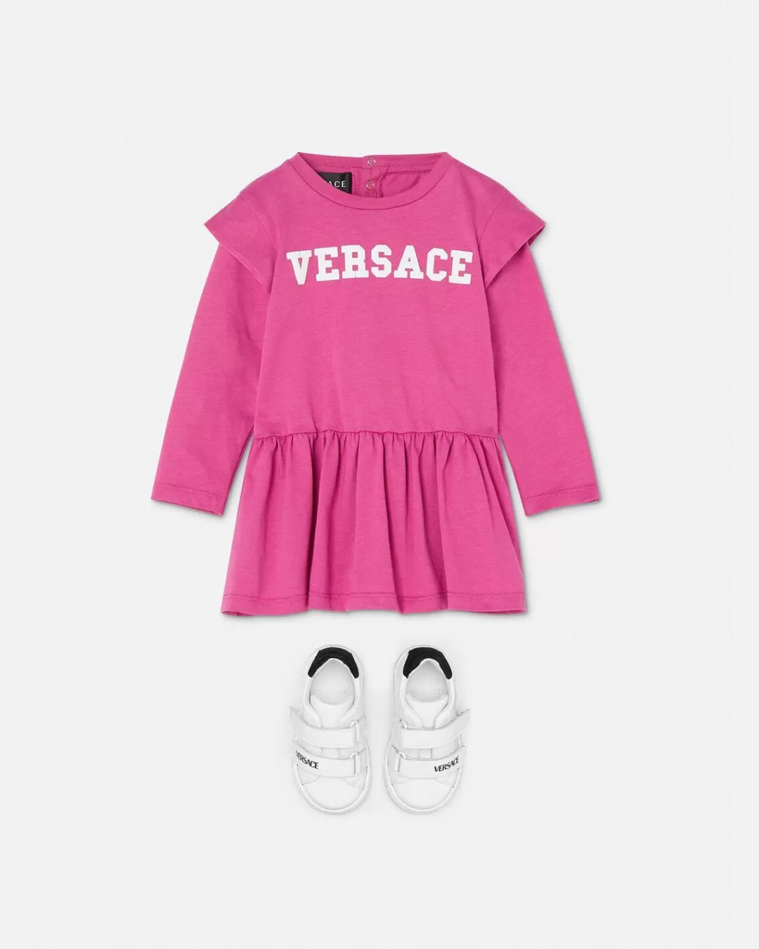 Varsity Logo Baby Dress*Versace Fashion