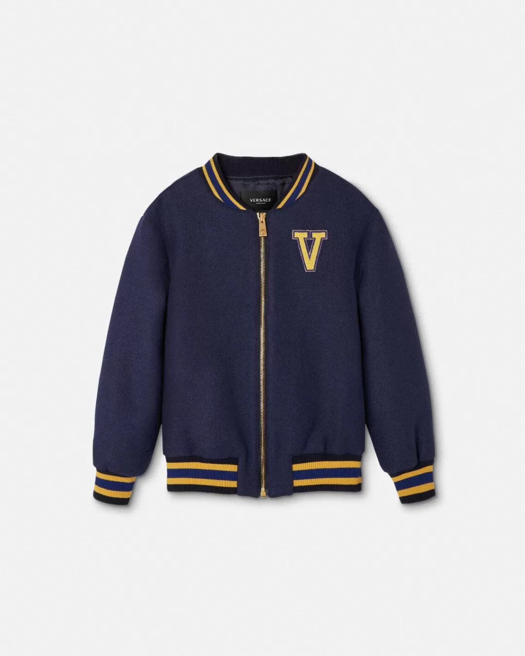 Varsity Logo Kids Jacket*Versace Sale