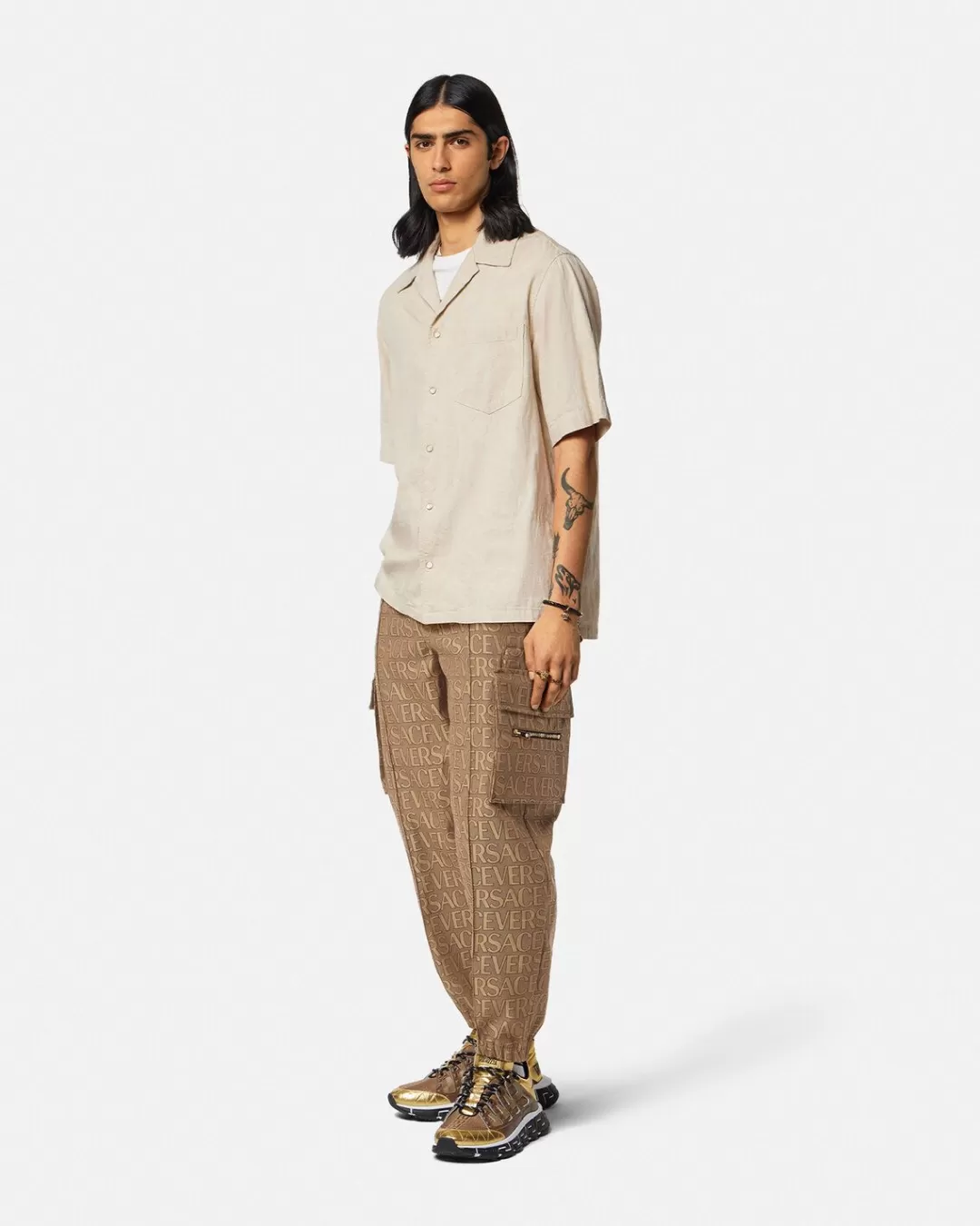 Allover Cargo Pants*Versace Flash Sale