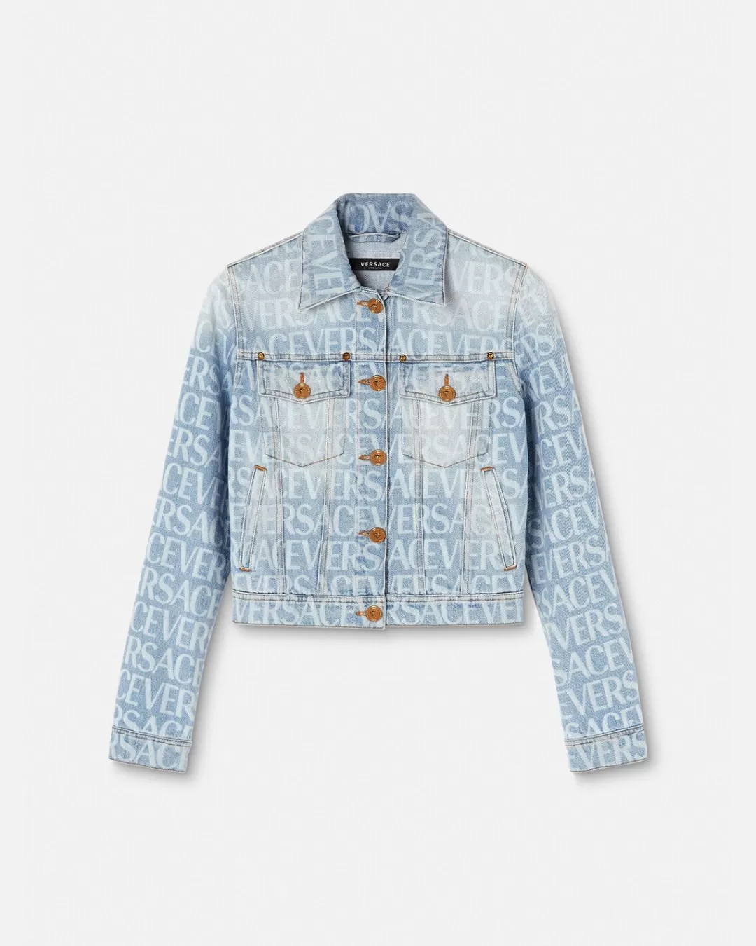 Allover Denim Jacket*Versace Sale