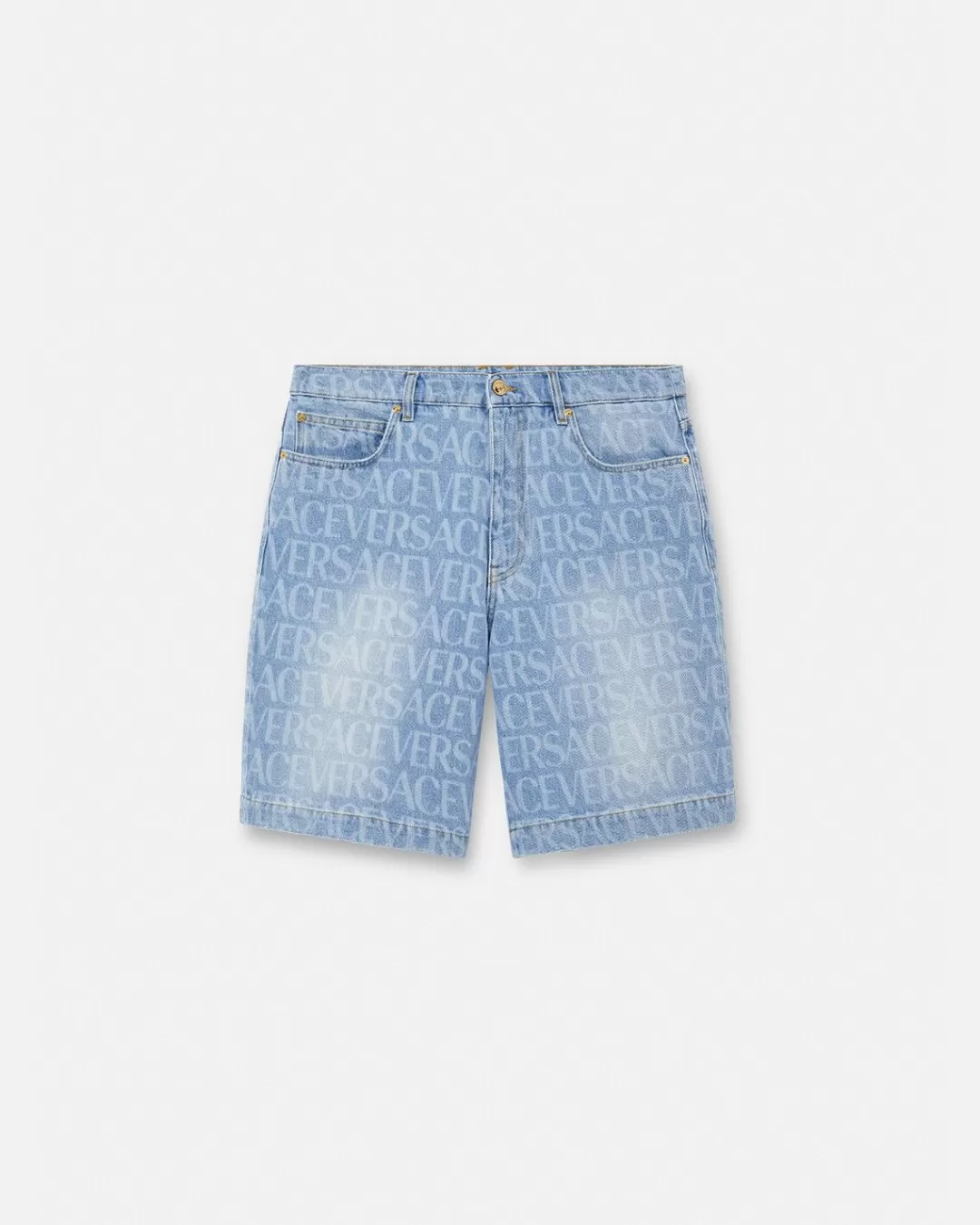 Allover Denim Shorts*Versace Shop