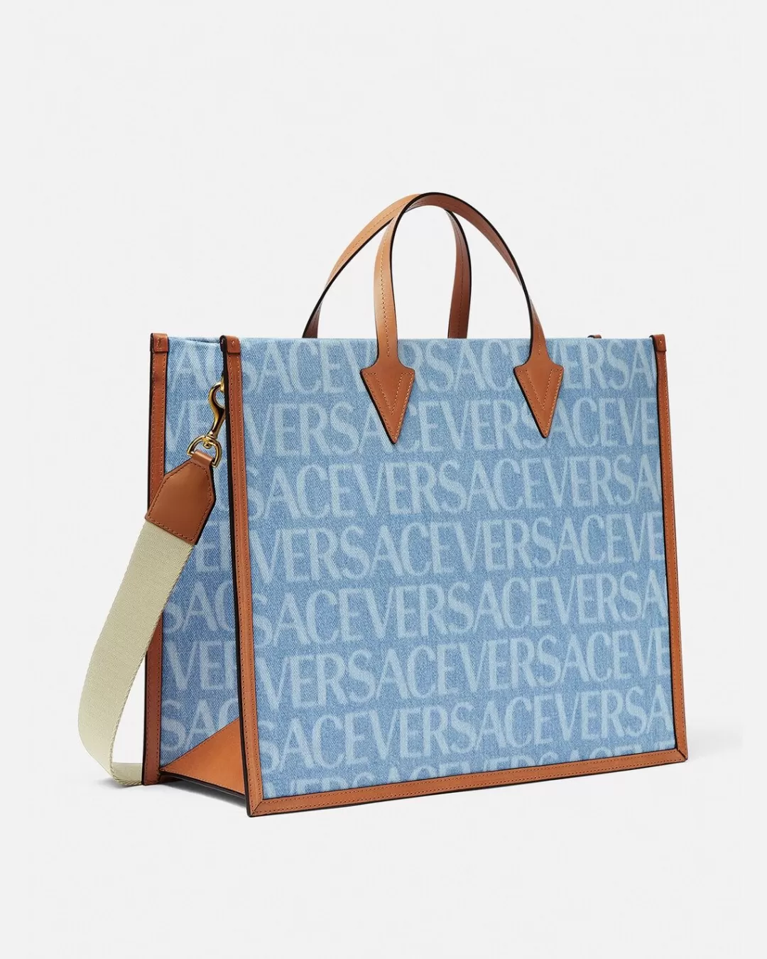 Allover Denim Tote Bag*Versace Discount