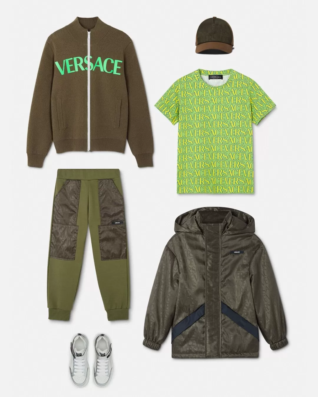 Allover Kids Nylon Jacket*Versace Sale