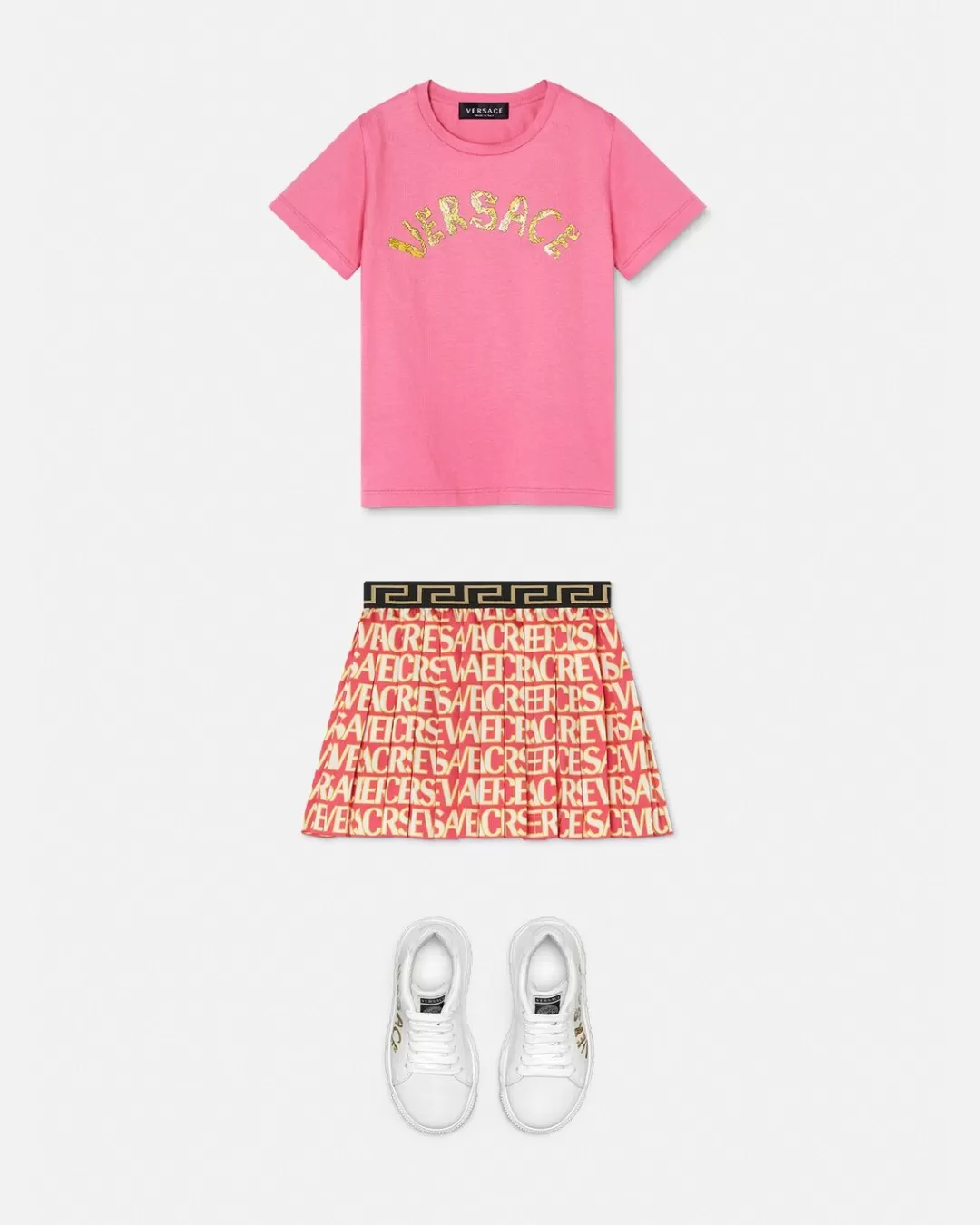 Allover Kids Pleated Skirt*Versace Cheap