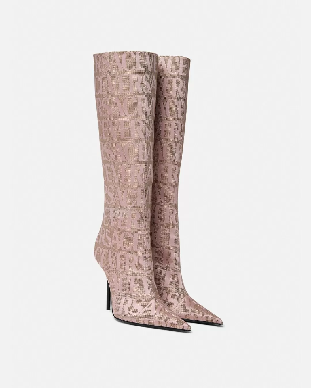 Allover Knee-High Boots*Versace Hot