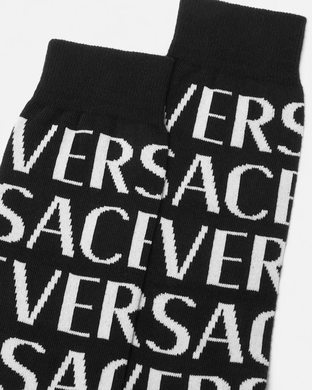 Allover Ribbed Socks*Versace Best