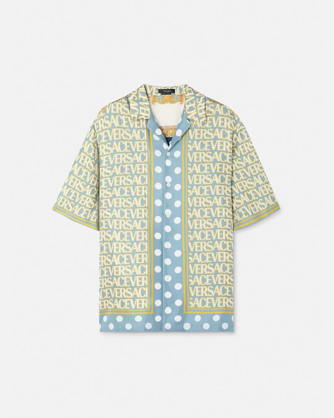 Allover Silk Shirt*Versace Sale