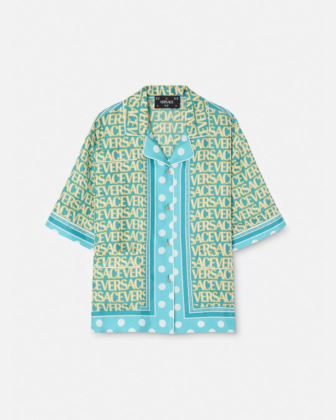 Allover Silk Shirt*Versace Best