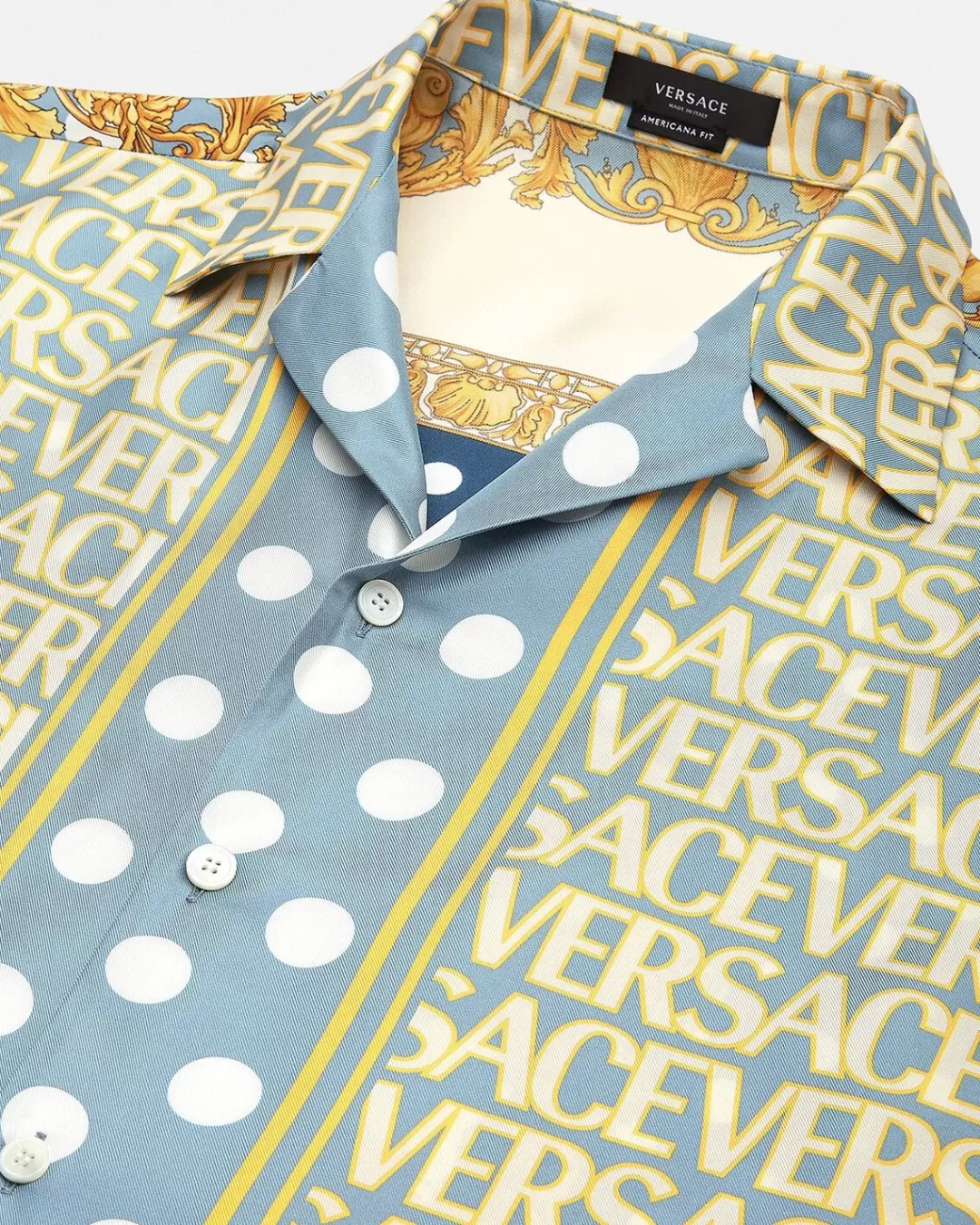 Allover Silk Shirt*Versace Sale