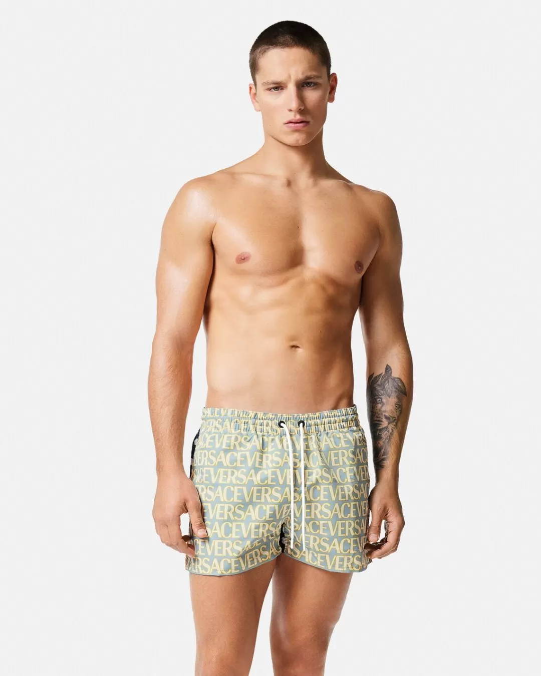 Allover Swim Shorts*Versace Shop