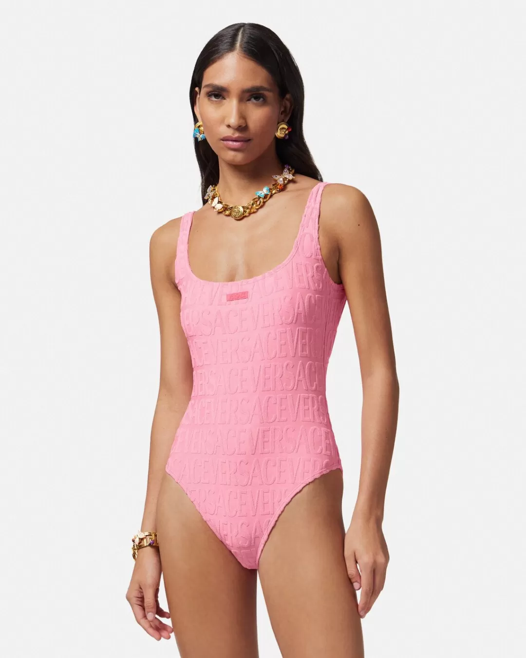 Allover Towel Swimsuit*Versace Hot