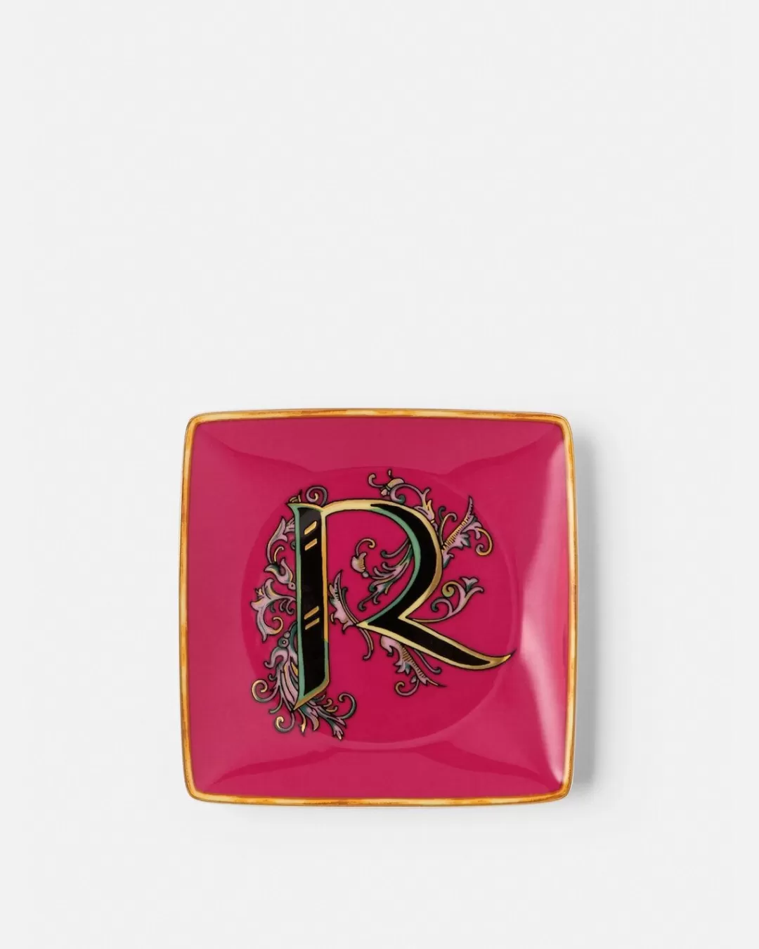 Alphabet R Dish 12Cm*Versace Online