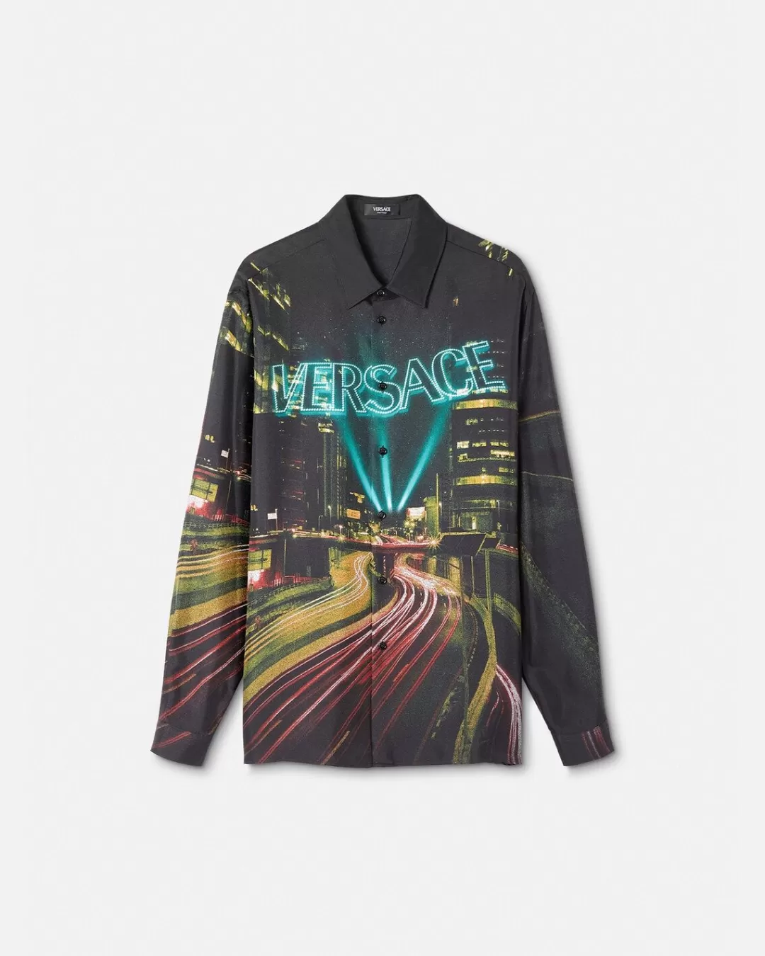 City Lights Silk Shirt*Versace Hot