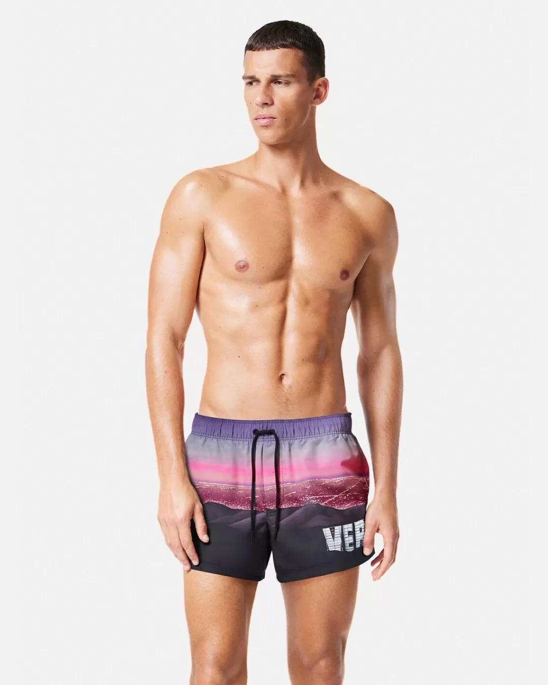 Hills Swim Shorts*Versace Cheap