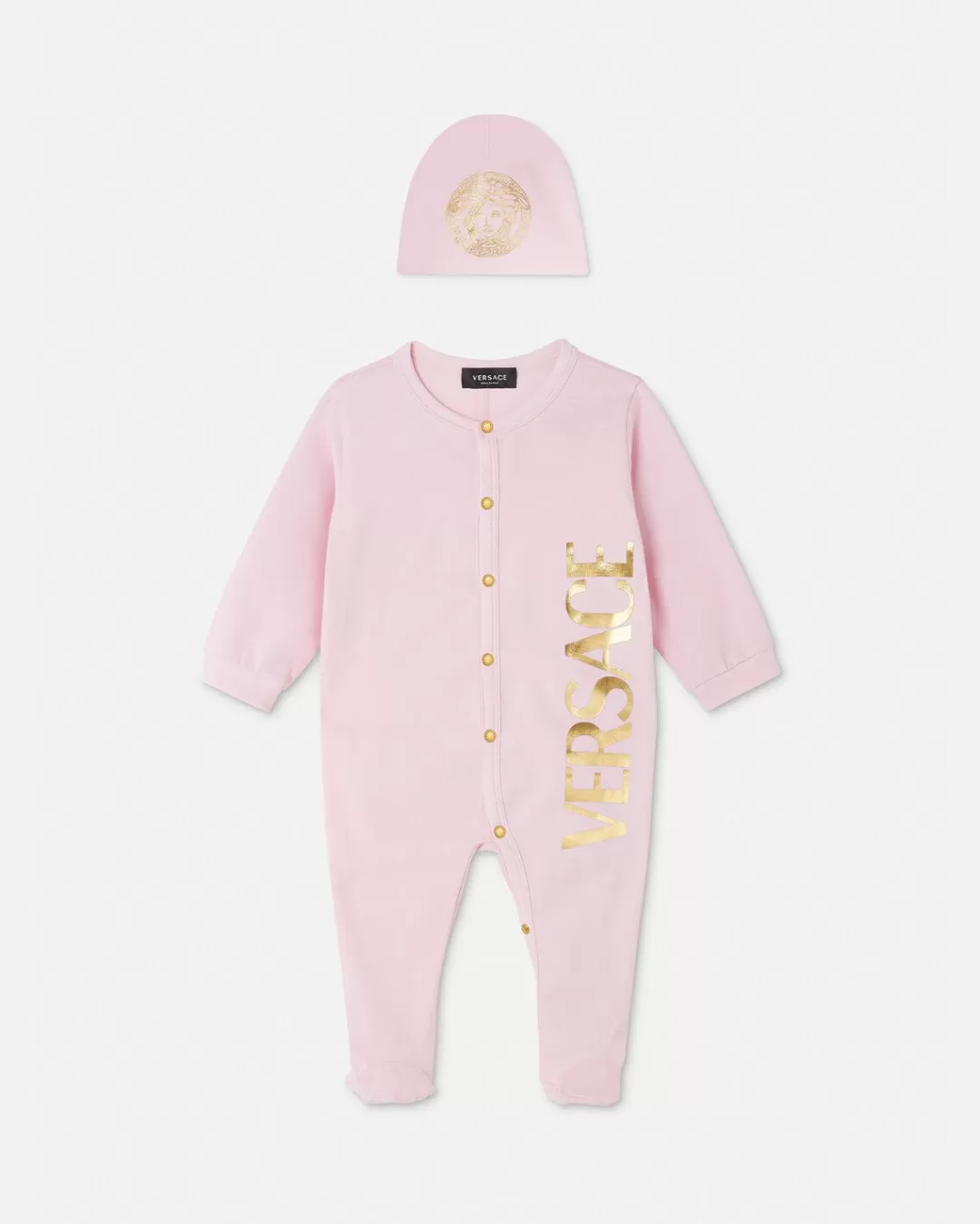 Logo Baby Sleepsuit Set*Versace Best