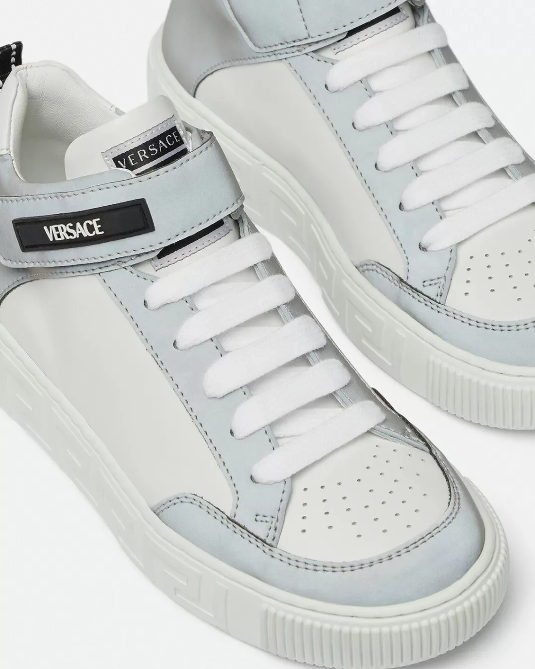 Logo Greca Kids Sneakers*Versace Clearance