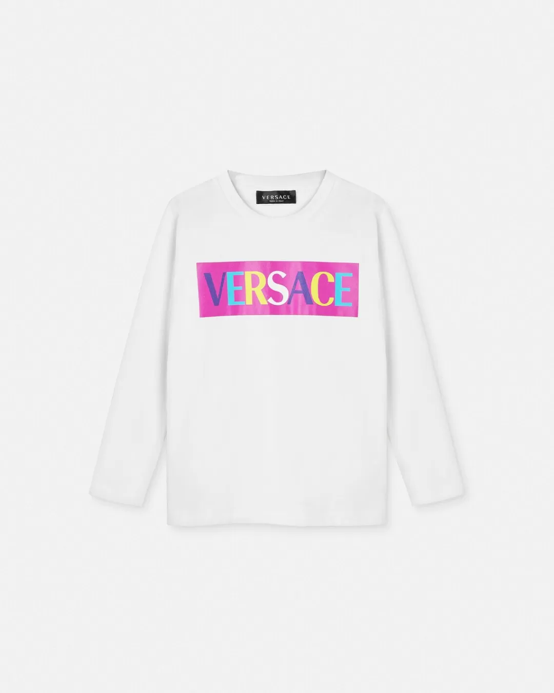 Logo Kids T-Shirt*Versace Fashion