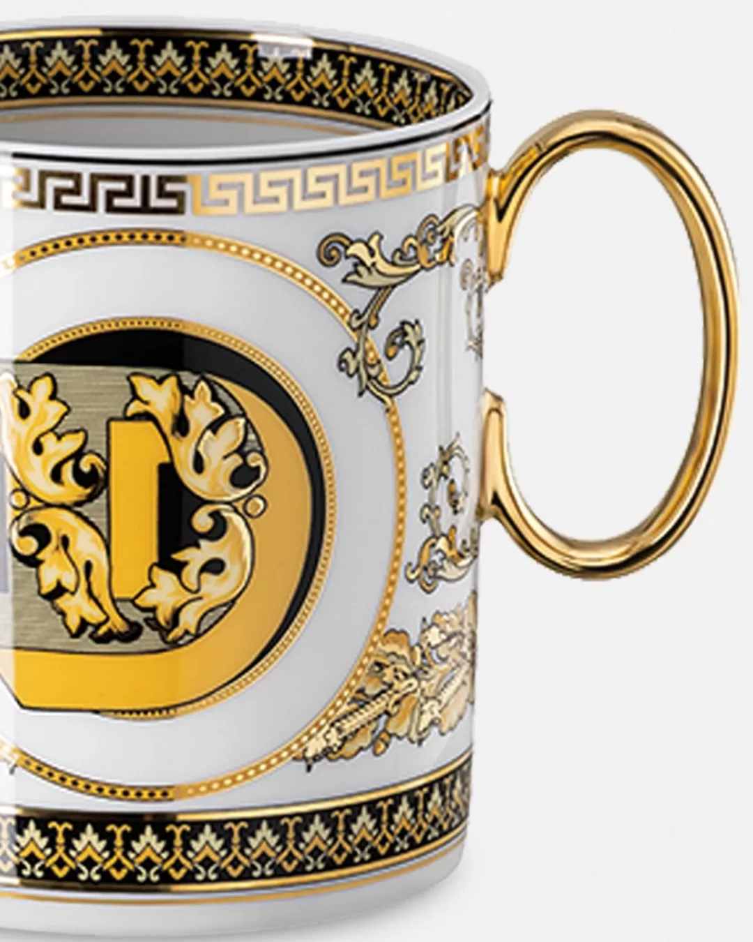 Virtus Alphabet D Mug*Versace Discount