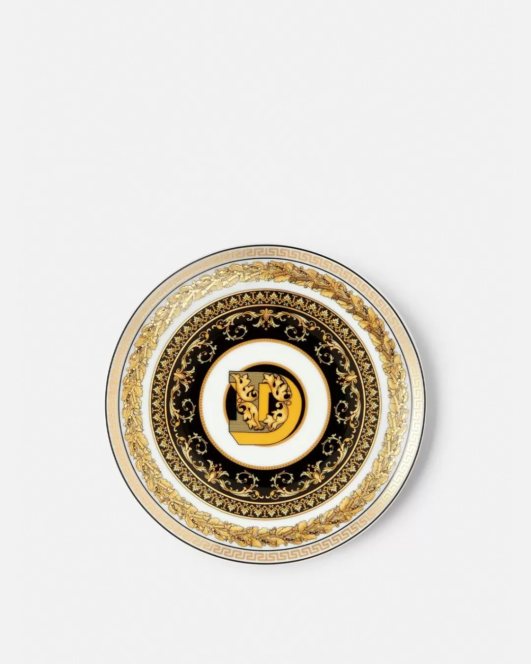 Virtus Alphabet D Plate 17 Cm*Versace Online