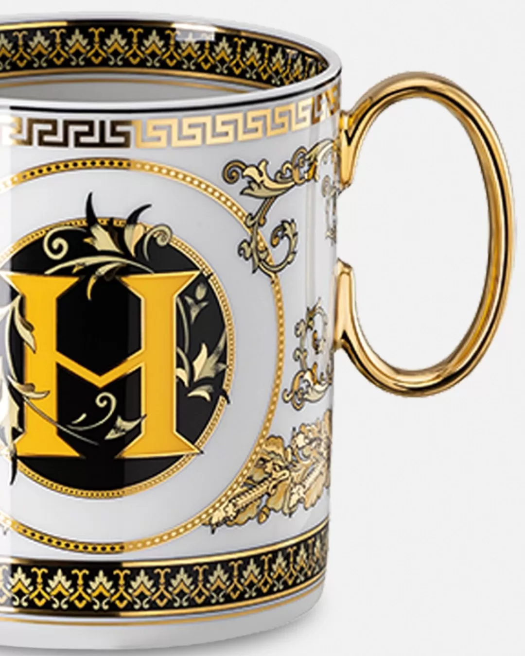 Virtus Alphabet H Mug*Versace Outlet