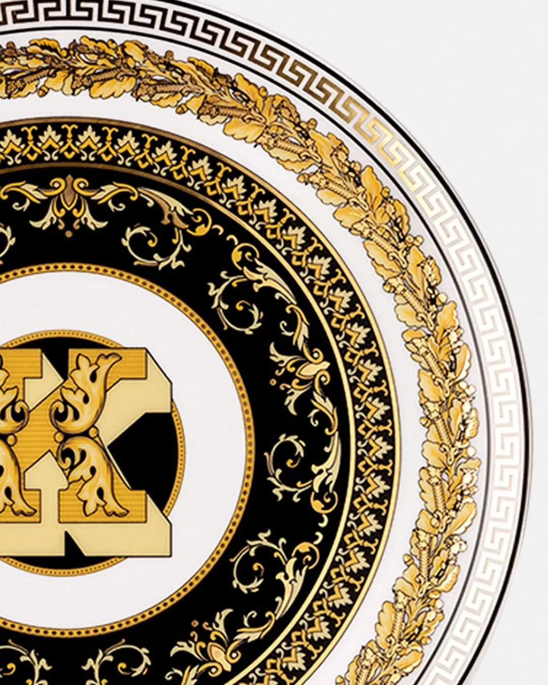 Virtus Alphabet K Plate 17 Cm*Versace Store