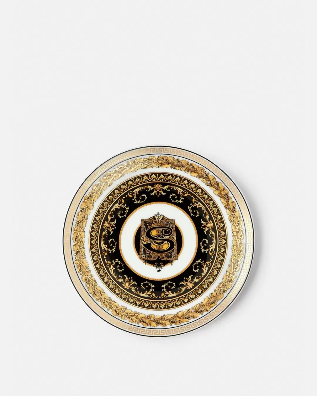 Virtus Alphabet S Plate 17 Cm*Versace Shop